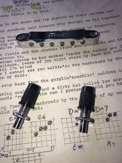 Bridge for electric guitar (used)
