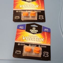 KontrolFreek FPS Freek Vortex for Playstation 4 (PS4) and Playstation 5 (PS5) Controller | Performance Thumbsticks | 1 High-Rise Convex, 1 Mid-Rise Co