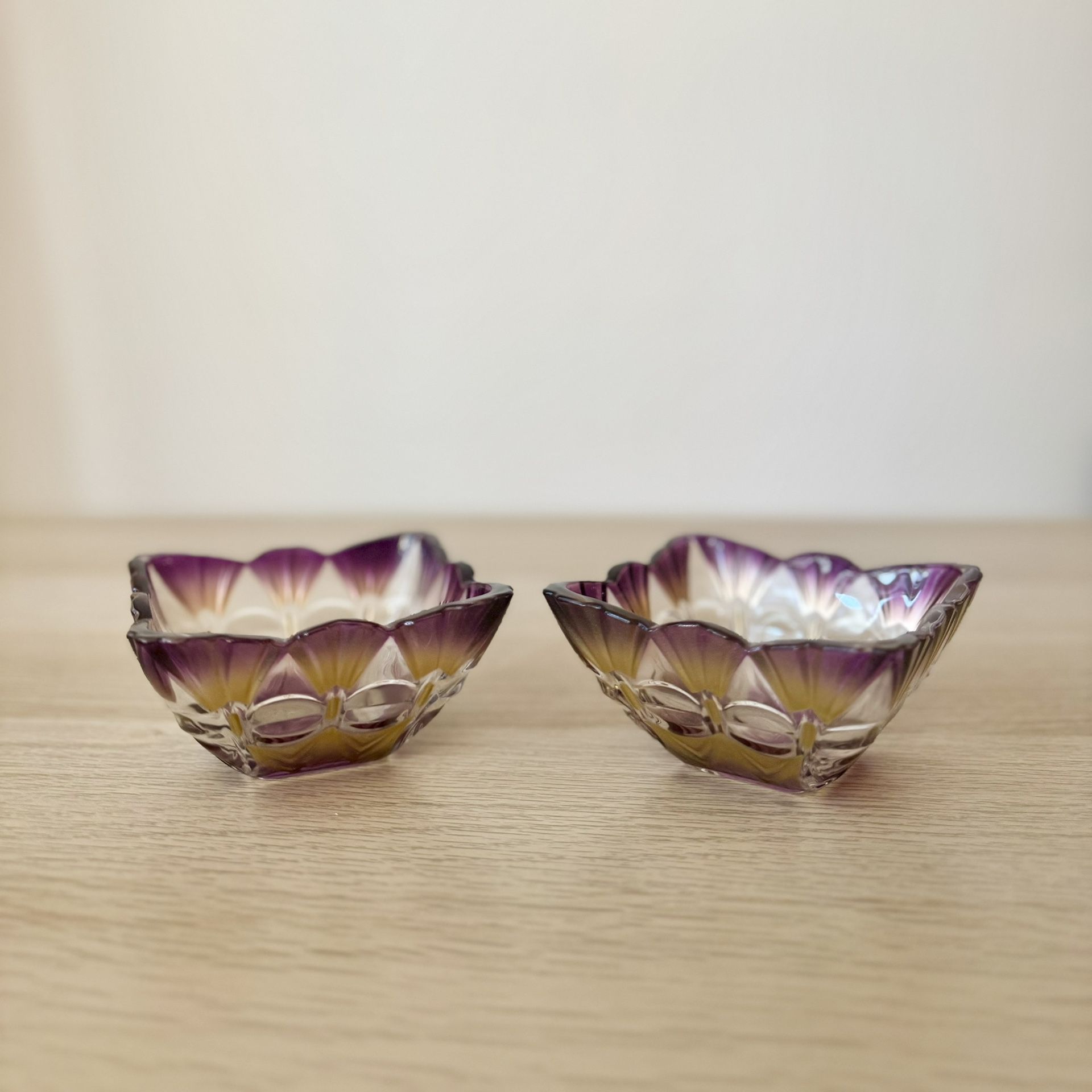 Silica Antique Japanese Glass Bowl Set  