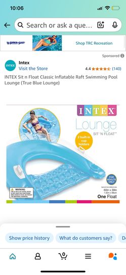 Set Of Pool Sit And Floats 