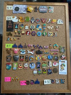 Disney pins prices listed