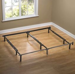 ZINUS Compack Metal Adjustable Bed Frame / 7 Inch Support Bed Frame for Box Spring and Mattress Set, Twin/Full/Queen