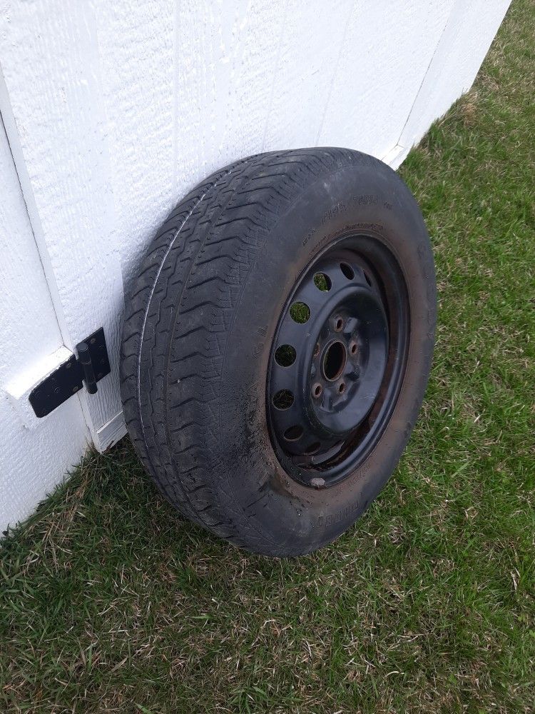 Spare Tire and Rim