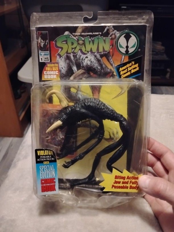 1994 Spawn Comic Book and Action Figure