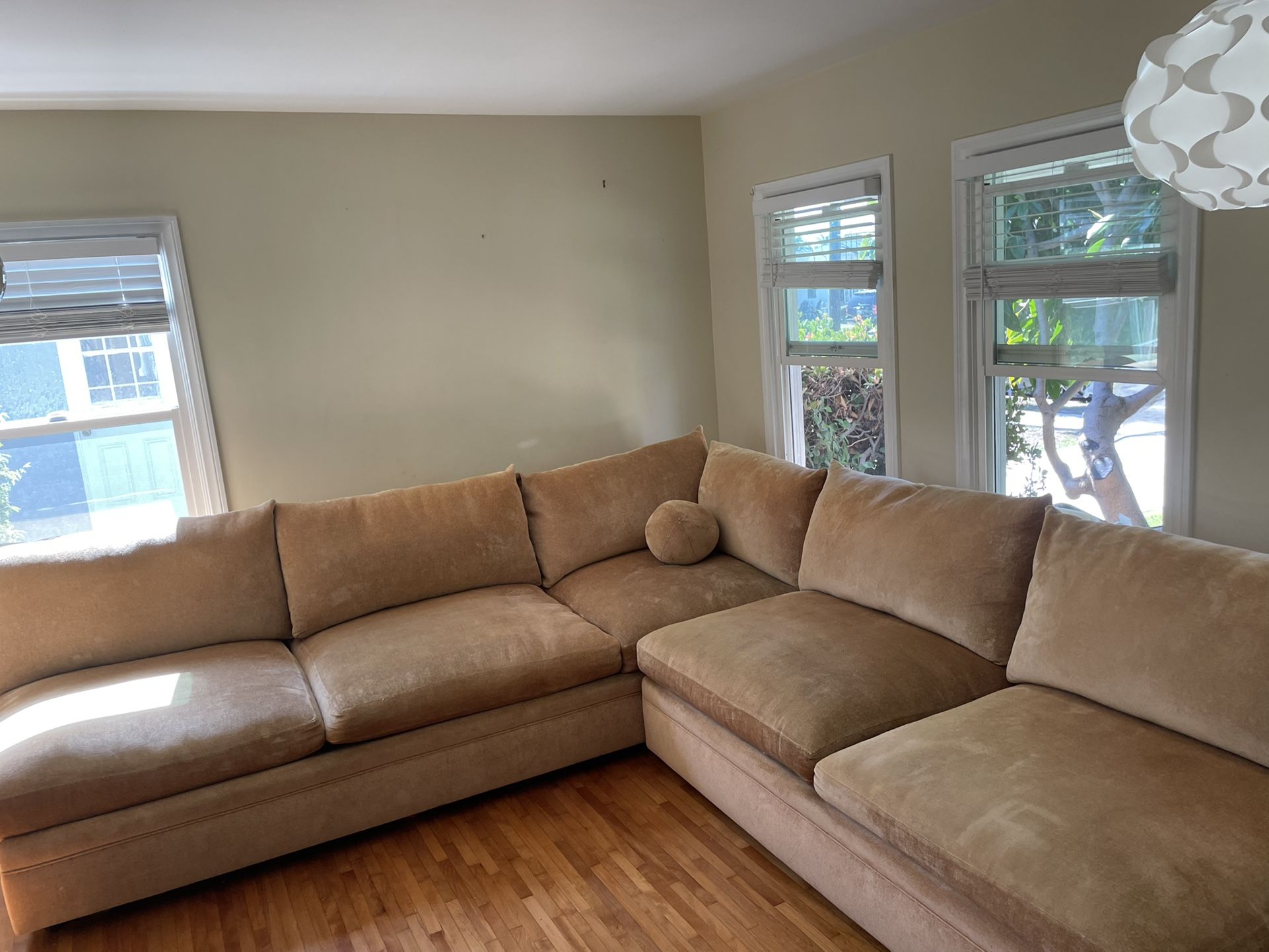 Kreiss Corniche Down Filled Sectional