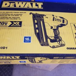 Dewalt 20v 16g Finish Nailer Kit $280 Firm 