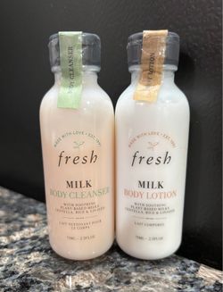 NEW FRESH MILK BODY CLEANSER AND BODY LOTION $7!!!