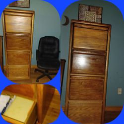 File Cabinet (Oak) 54"x20"x20"