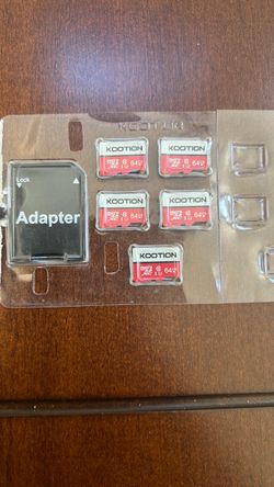 KOOTION 64GB Micro SD Card 5 Pack