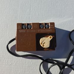 Brown Bachmann Hobby Transformer w/Power Wire Model No. 6607 HO & N Scale
