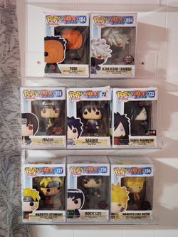 Naruto Funko Pops all set