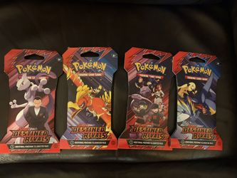 Pokemon Destined Rivals Sleeved Booster Packs (Many Available)