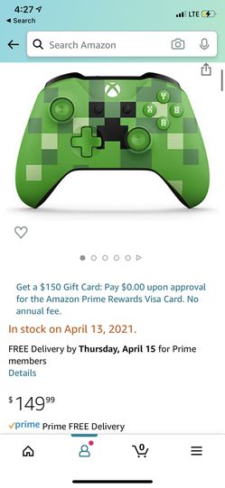 Verslinden Rauw Brochure DISCONTINUED MINECRAFT XBOX CONTROLLER - CREEPER for Sale in Tustin, CA -  OfferUp