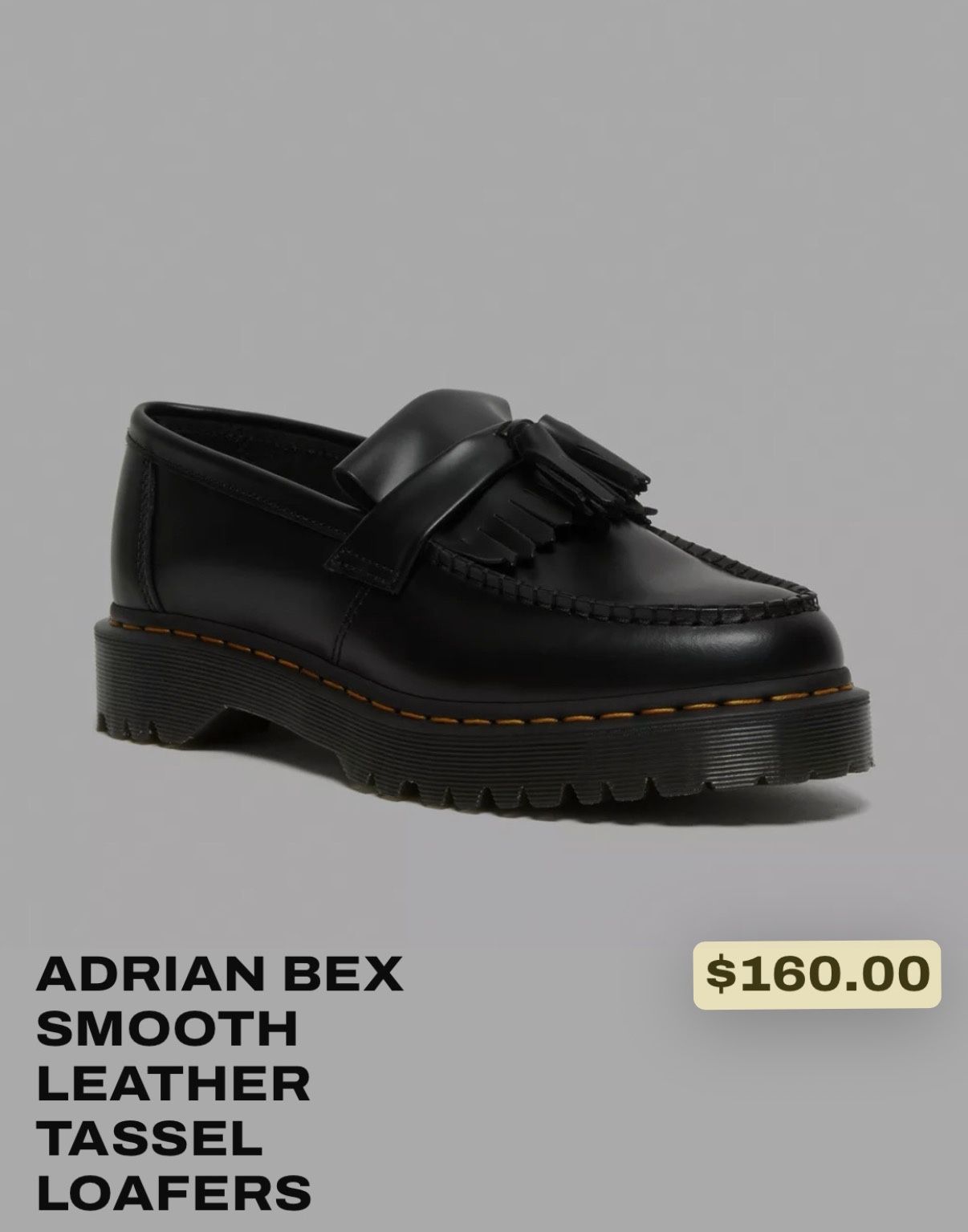 Doc martens size 9 tassel