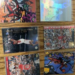🔥Lot Of Six 💥Michael Jordan Cards🔥 From 1992 Upper Deck