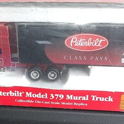 Peterbilt Model 379 Mural Die-Cast Metal Truck 61100