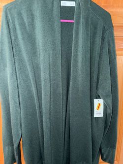 New. Ladies soft material, cardigan 2X
