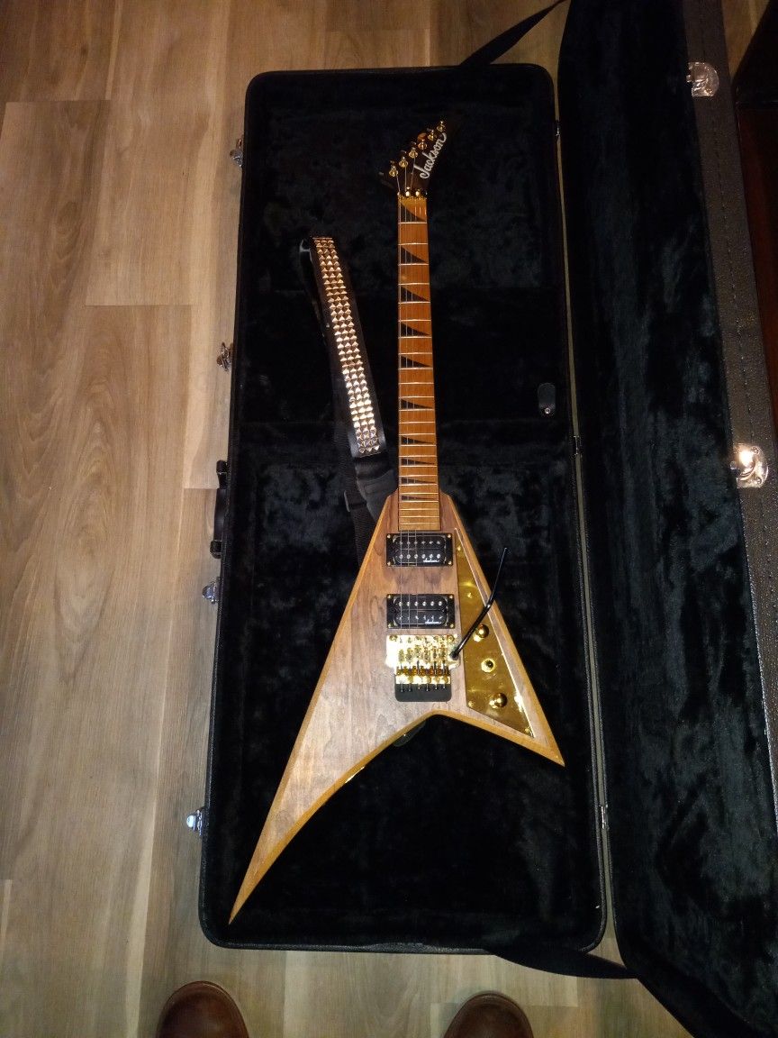 jackson rhoads natural "ziricote Floyd "