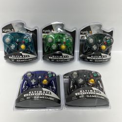 Transparent Gamecube controllers BRAND NEW 5 lot