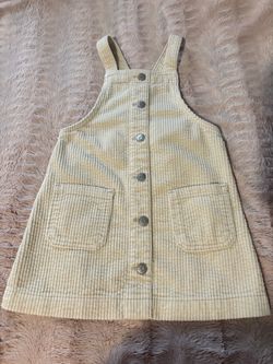 Toddler Corduroy Overall Dress 3t