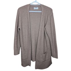 Old Navy Dusty Open Front Fuzzy Long Sweater