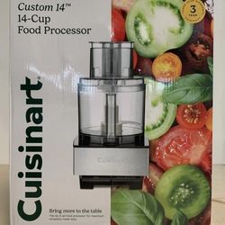 14 Cup Food Processor New Cuisinart 
