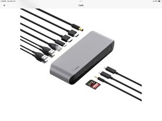 *Belkin Thunderbolt 3 Dock- Pro  Stationary Price $75 *