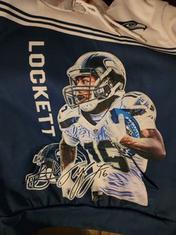 Seahawk Tyler Lockett Hoodie Size Large