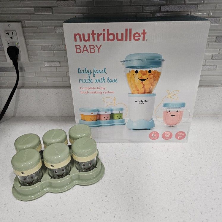 New! Nutribullet Baby with Extra Set of Storage Cups *Pick-up In Great Bridge*