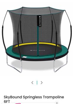 6 ft trampoline  NEW IN BOX