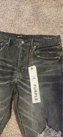 Purple jeans