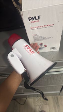Brand new megaphone bullhorn