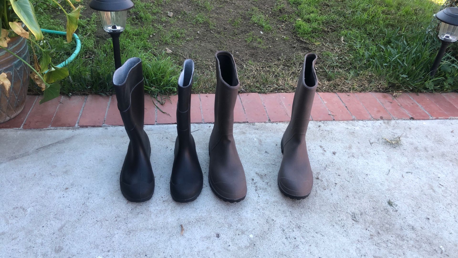 Rain Boots  20 Dollars Each Pair