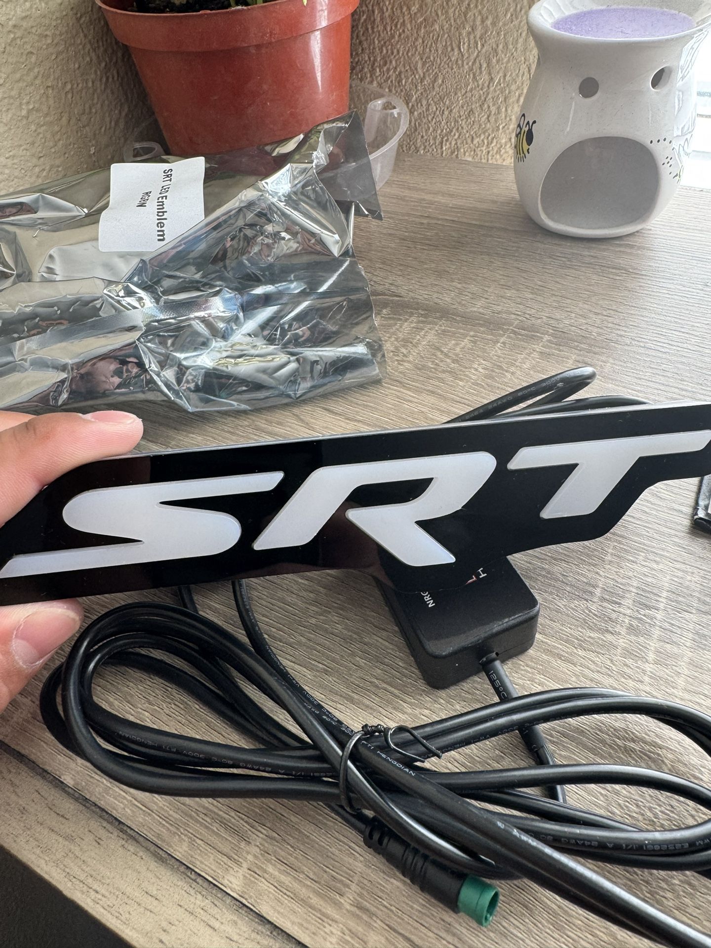 RGB SRT Glow Emblem Badge 