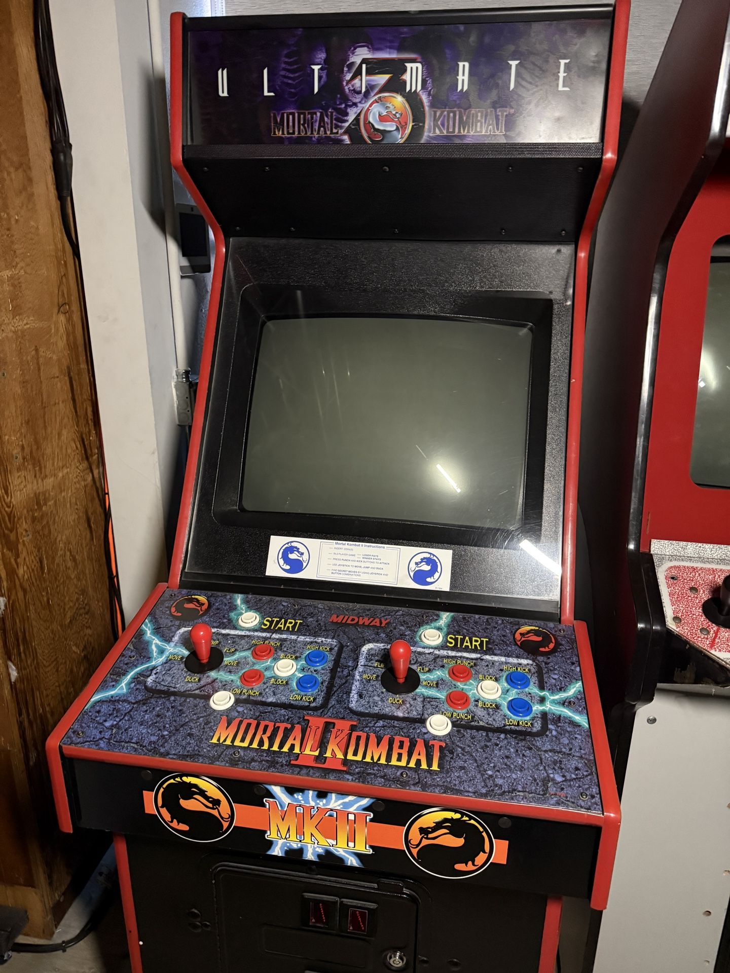Ultimate Mortal Kombat 3 Arcade Machine