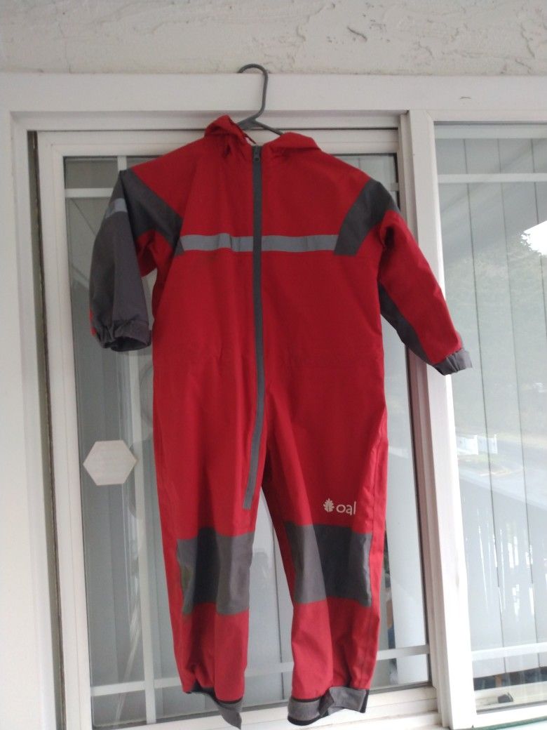 Kids Rain Suit Size 5