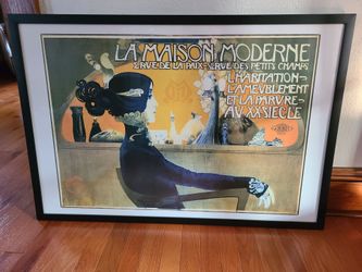 La Maison Moderne Art Nouveau Framed Print – 37.5" x 25.5"