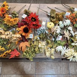 Artificial Fall/ Autumn Flowers 