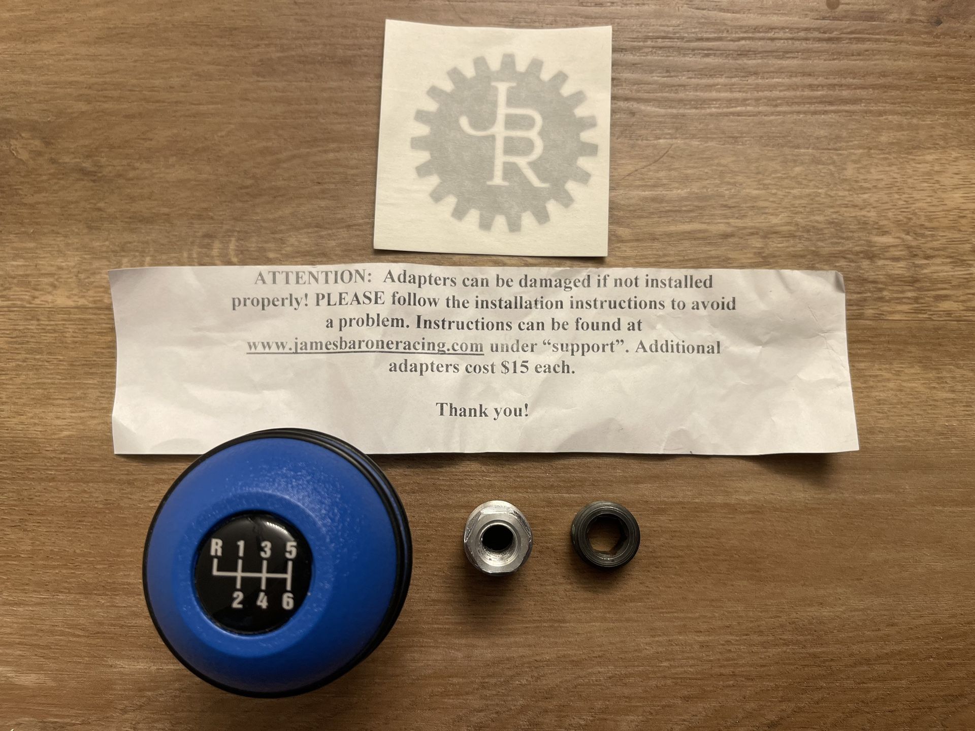 JBR Heavy Shift Knob Kit With O Ring Mod