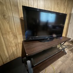 Tv And tv Stand 