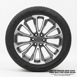 Wheels 22x9 305 40 22 Tires 6x139 $ Down 