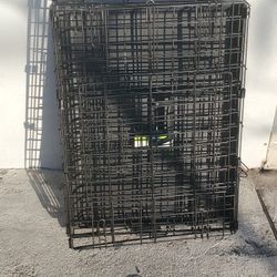 2 Dog Folding Cages. Price Reduced. Make Offer