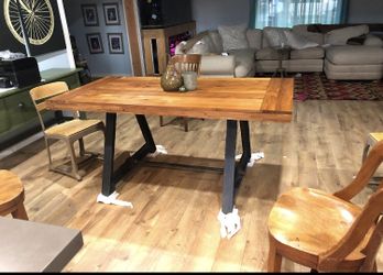 Industrial Dining Table, Desk,