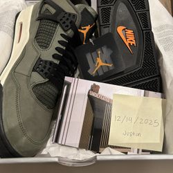 ***Undefeated early release*** Air Jordan 4 Undefeated  Deadstock Size 10.5 Price: $395 firm