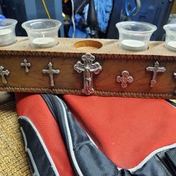 Double Sided Prayer Candle Display 