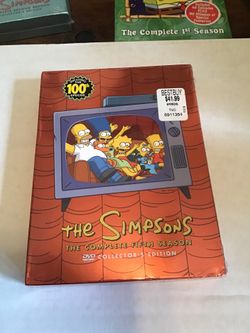 The Simpsons 5th Season NEW