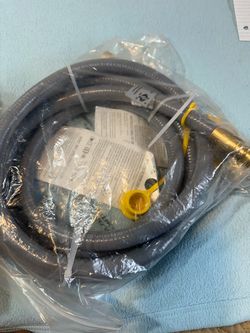 Natural Gas Hose with Quick Connect Fittings