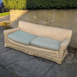1960's Couch / Sofa - Needs Restoration Free