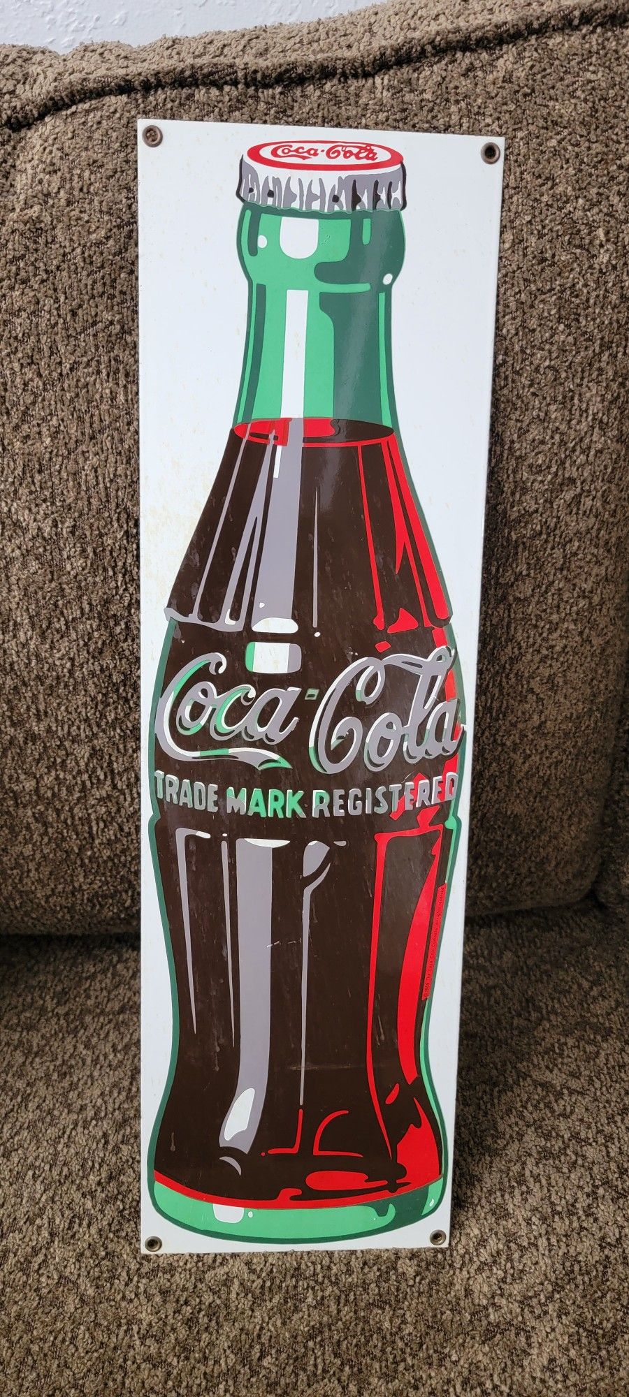 CLASSIC COCA COLA PORCELAIN SIGN