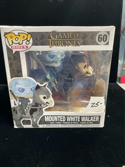 Funko Pop! Rides: Game of Thrones - Mounted White Walker #60